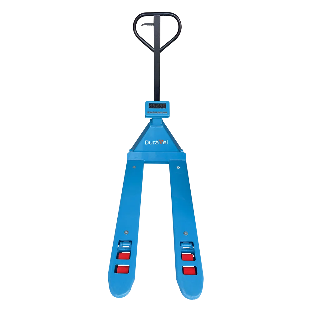 Hand Pallet Truck With PU Wheel And Scale